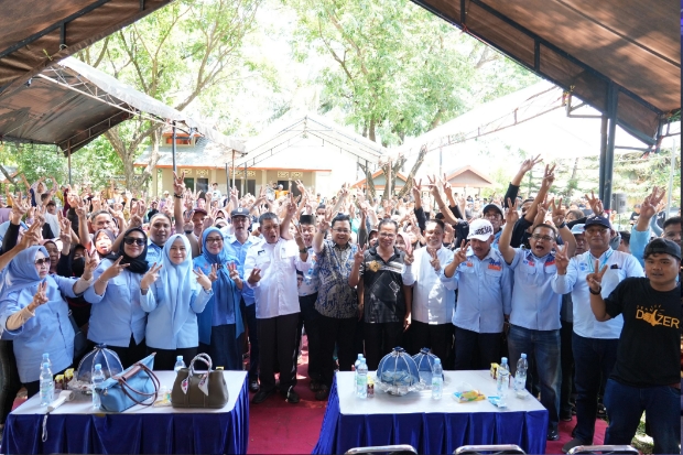 Lima Dusun Desa Paraikatte Kawal Kemenangan Hati Damai di Pilkada Gowa