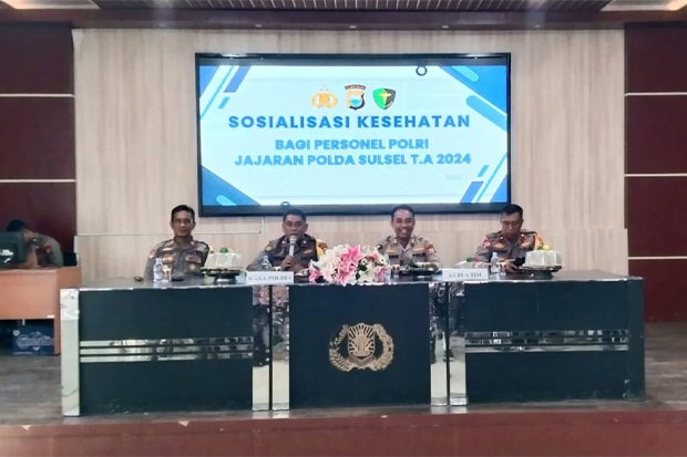 Polres Enrekang Gandeng Biddokkes Polda Sulsel, Dorong Pola Hidup Sehat Bagi Personil