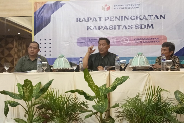 Bawaslu Sulsel Gelar Pelatihan TOT untuk Fasilitator bagi PTPS