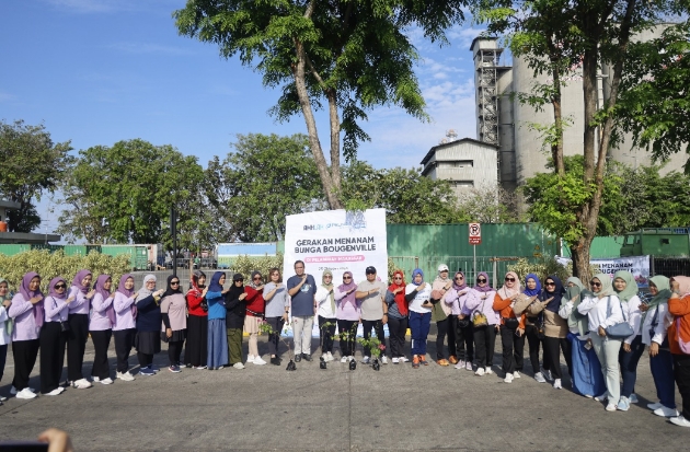 Bunga Bougenville Hiasi Pelabuhan Makassar: Langkah Pelindo untuk Lingkungan