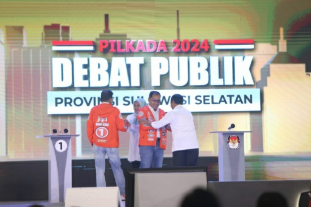 Debat Pilgub Sulsel Jadi Ajang Pamer Pencapaian Prestasi