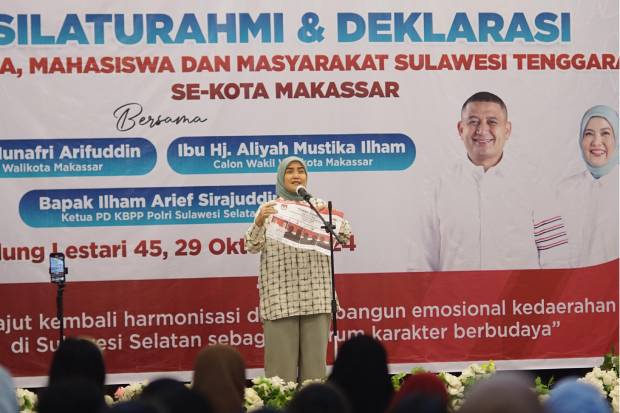 Warga hingga Pemuda Sultra Deklarasi Dukungan Appi-Aliyah untuk Pilwalkot 2024