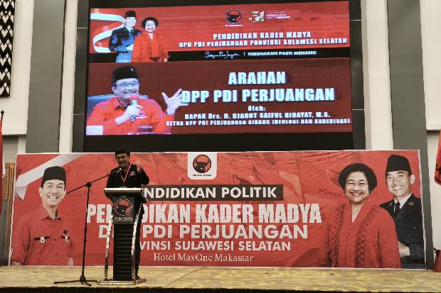 Hadirkan Djarot, PDIP Sulsel Gelar Pendidikan untuk 150 Kader Madya