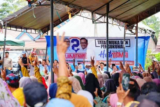 Mantapkan Pilihan, Tokoh dan Warga Bontolempangan Kompak Pilih Hati Damai