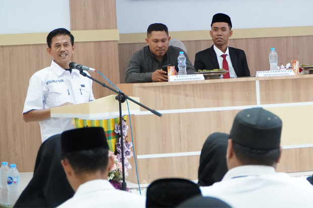 Resmi Dilantik, 467 PTPS Diberi Pembekalan Awasi Proses Pungut Hitung di Soppeng