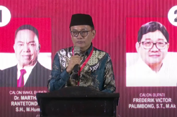 KPU Toraja Utara Sukses Gelar Debat Perdana Paslon di Pilkada 2024