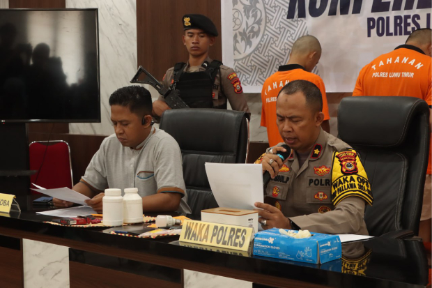 Dua Pemuda Ditangkap Polisi dengan Barang Bukti 6,79 Gram Sabu di Luwu Timur