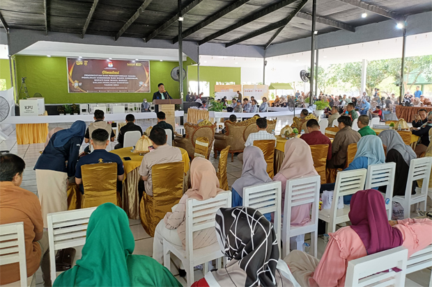 600 Pemilih Ikuti Simulasi Pemungutan dan Penghitungan Suara di Pangkep