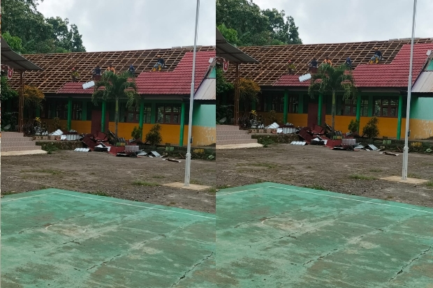 Pengelolaan Aset Material Bongkaran Gedung Sekolah di Bantaeng Menuai Protes