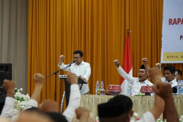 Gelar Rakorda, Gerindra Gowa Makin Kompak Menangkan Hati Damai