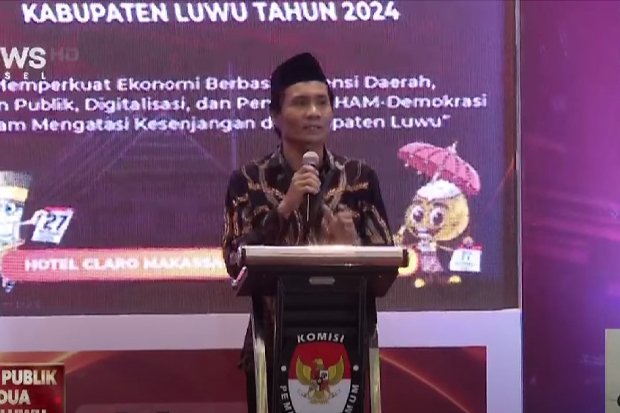 Ketua KPU Harap Debat Terakhir jadi Momentum Masyarakat Luwu Tentukan Calon Pemimpin