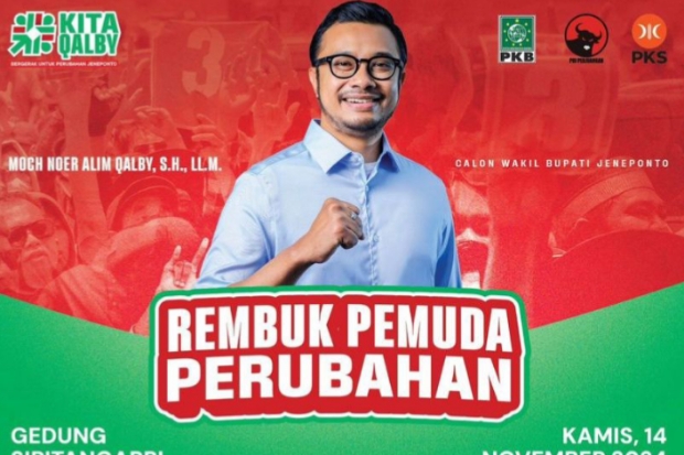 Gugah Semangat Pemuda, Sarif-Qalby Bakal Gelar Rembuk Pemuda Perubahan