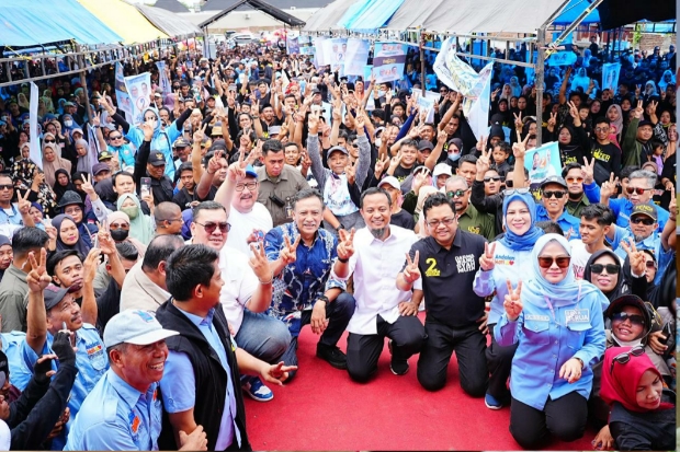 Kampanye Bersama, Andi Sudirman Ungkap Perjuangan Darmawangsyah untuk Masyarakat Gowa