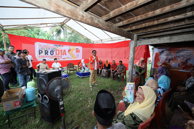 Kunjungi Relawan DIA di Barru, Azhar Ingatkan Pentingnya Hindari Peredaran Narkoba