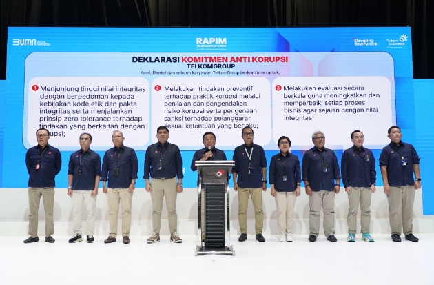 TelkomGroup Tegaskan Komitmen Anti Korupsi Jelang Hakordia 2024