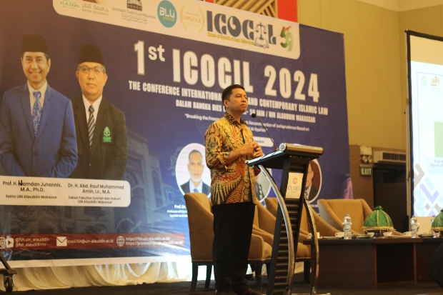 Buka ICOCIL 2024, Rektor UIN Alauddin Harap Diskusi Ilmiah Terus Digaungkan