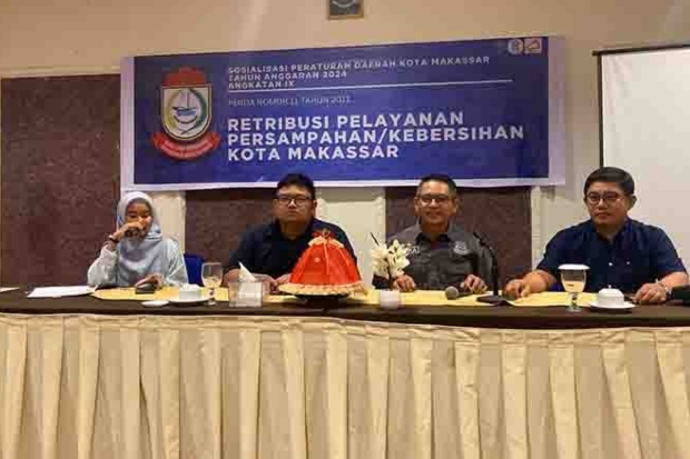 DPRD Makassar Tegaskan Kawal Dana Retribusi Sampah Agar Tepat Sasaran