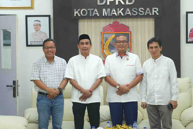 Perkuat Kerjasama, Ketua DPRD Makassar Silaturahmi dengan Kajari Makassar