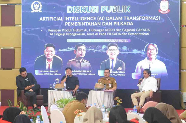 DPRD Makassar Diskusi Bahas Transformasi AI dalam Pemerintahan dan Pilkada