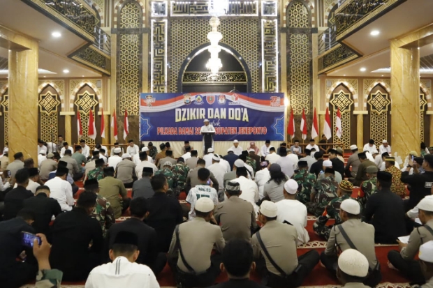 Wujudkan Pilkada Damai, Polres Jeneponto Gelar Zikir dan Doa Bersama