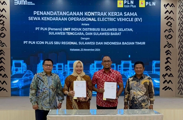 PLN Gandeng Icon Plus Gunakan EV untuk Kendaraan Operasional