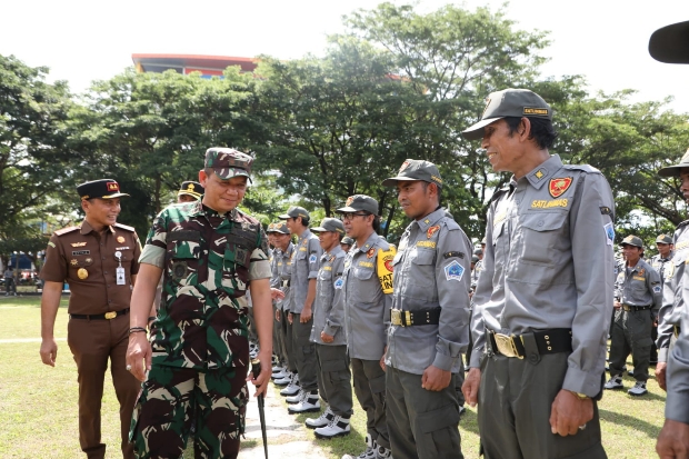 Pj Bupati Bantaeng Sebut Linmas Jadi Penentu Keberhasilan Pilkada 2024