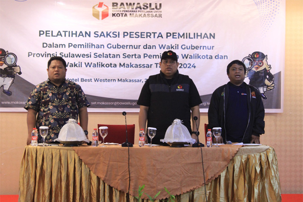 Bawaslu Makassar Latih Saksi TPS, Pastikan Pilkada 2024 Terawasi dengan Baik