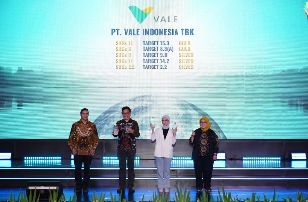 Komitmen Terapkan SDGs, PT Vale Borong Lima Penghargaan ISDA 2024