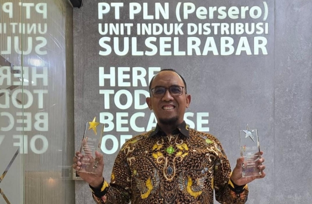 PLN UID Sulselrabar Sabet Dua Penghargaan Bergengsi Dalam Ajang ISDA 2024