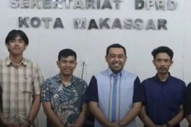 Wakil Ketua DPRD Makassar Terima Perwakilan Mahasiswa UNM