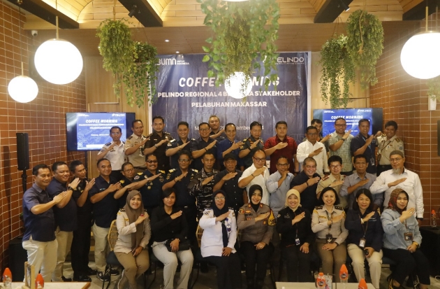 Pelindo Regional 4 Ajak Stakeholder Pelabuhan Makassar Bangun Sinergi Lewat Coffee Morning