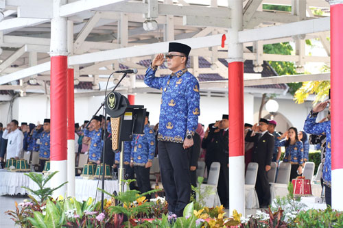 HUT Korpri, Ratusan ASN Pemprov Sulsel Terima Satyalancana Karya Satya