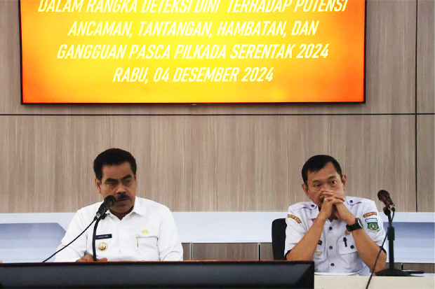 Pj Bupati Pinrang Pimpin Rapat Forkopimda Pasca Pilkada Serentak 2024