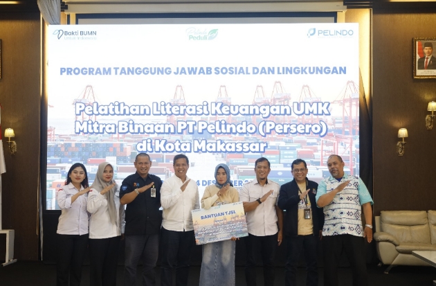 Pelindo Regional 4 Gelar Pelatihan Literasi Keuangan untuk Usaha Mikro & Kecil