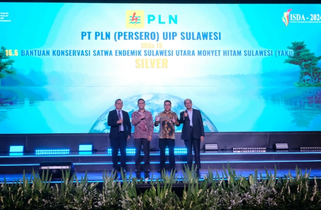 Program PLN Peduli Konservasi Yaki Sabet Penghargaan ISDA 2024