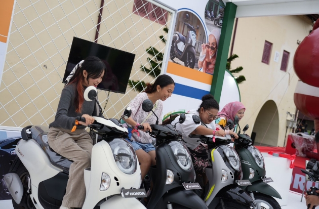 Antusiasme Masyarakat Makassar Sambut New Honda Scoopy