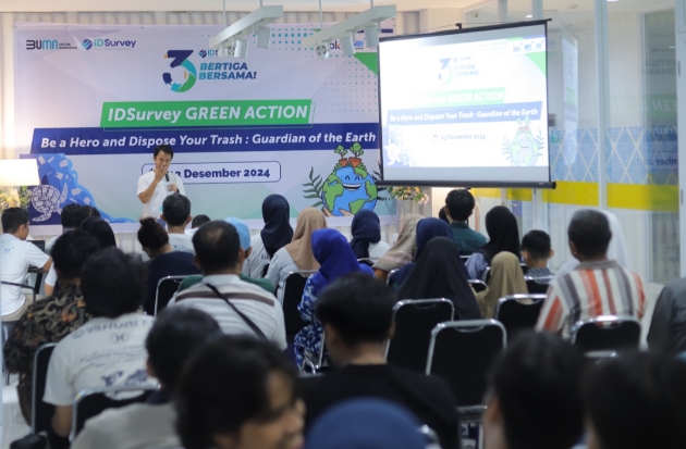 IDSurvey Cabang Makassar Gelar Workshop Daur Ulang dalam Rangka HUT ke-3