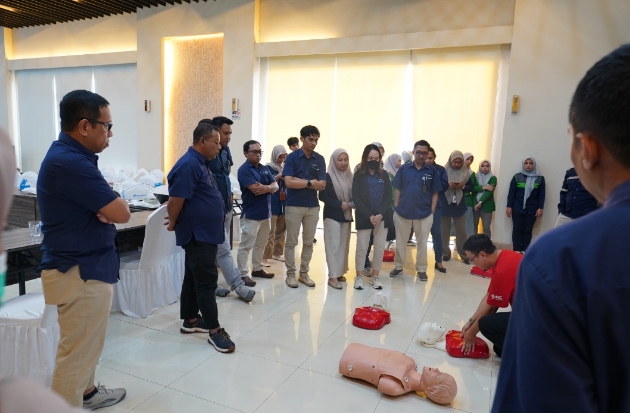 SPJM Laksanakan Workshop Basic Life Support di Empat Wilayah Kerja