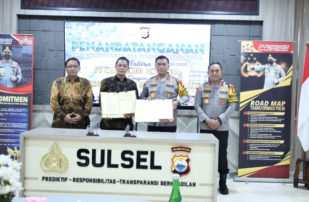 MDA dan Polda Sulsel Teken MoU terkait Pengamanan-Penegakan Hukum