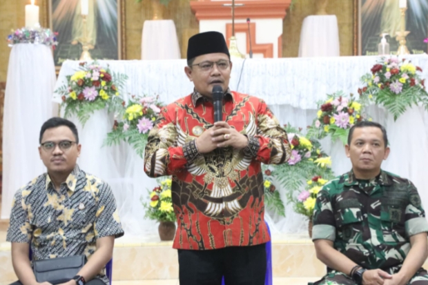 Pj Bupati Pastikan Perayaan Natal di 3 Gereja di Bantaeng Berlangsung Aman