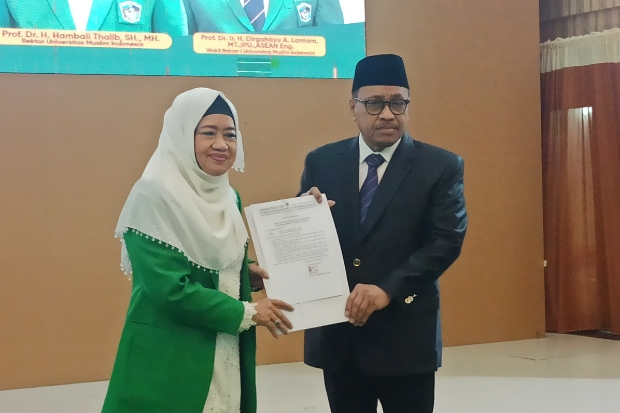 Sempat Jabat Plt, Prof Hambali Thalib Resmi Jadi Rektor UMI