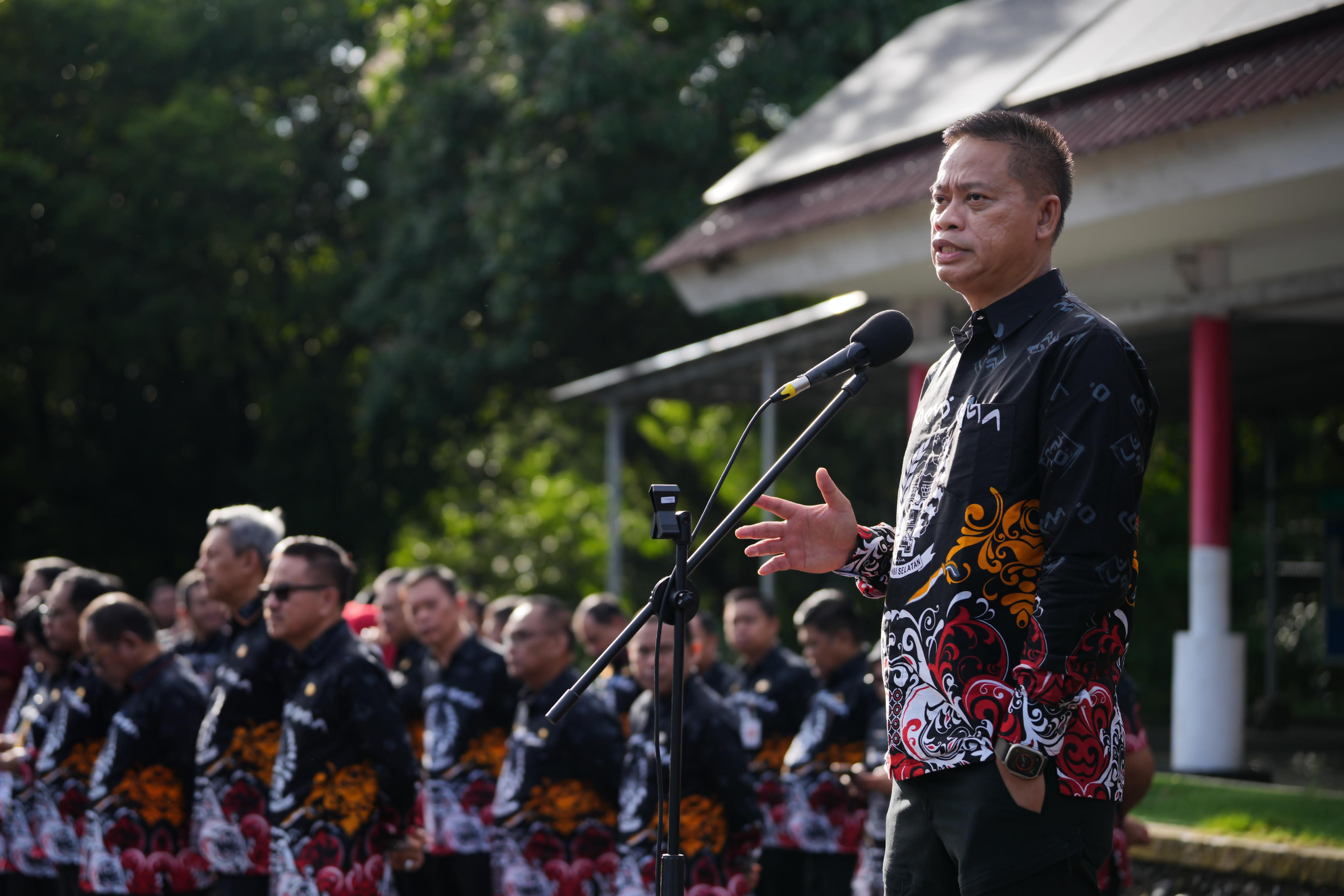 Prof Fadjry Djufry Minta OPD Lingkup Pemprov Sulsel Sukseskan Program Nasional