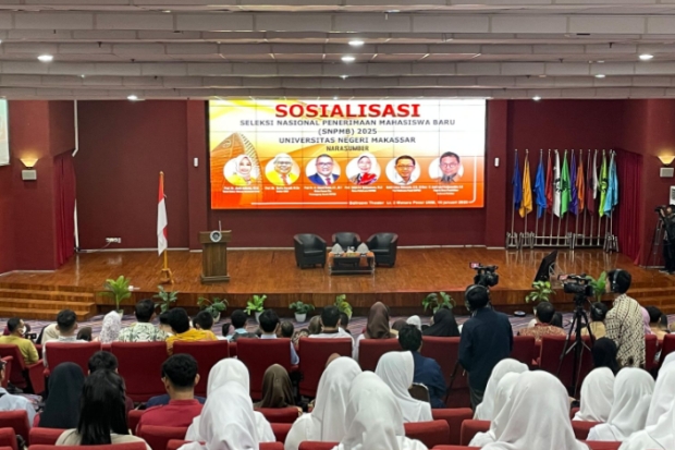 UNM Sosialisasikan SNPMB 2025, Tawarkan 72 Prodi dengan Akreditasi Unggul