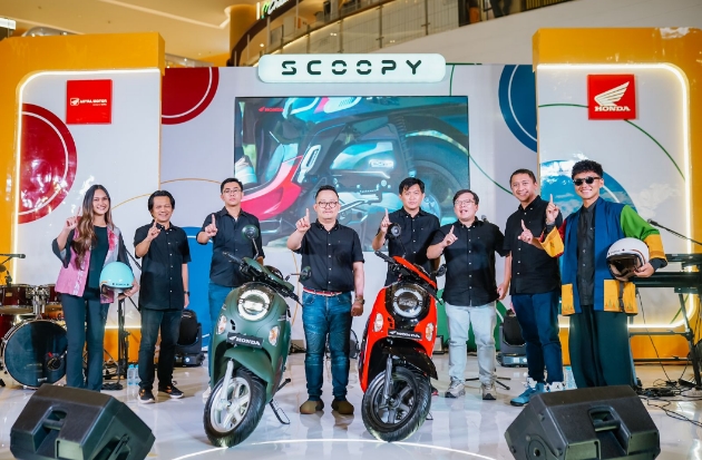 New Honda Scoopy Resmi Diluncurkan di Kendari: Skutik Unik & Fashionable