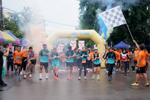 Emin Fun Run 5K, CitraCosmetic Dukung Gaya Hidup Sehat