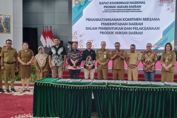 Bapemperda DPRD Sulsel Hadiri Rakornas Produk Hukum Daerah di Kaltim