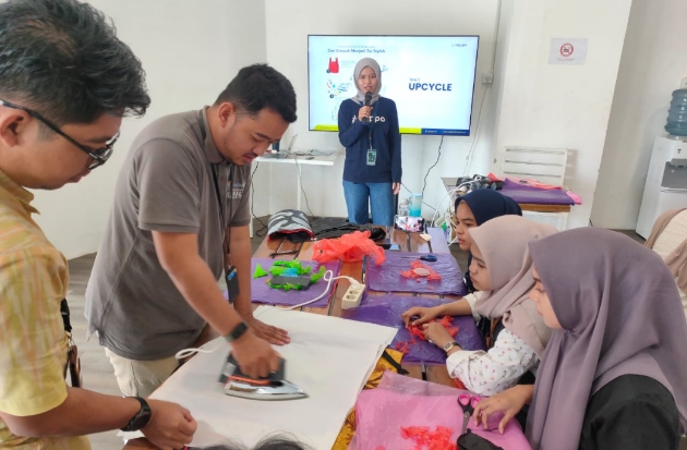 Kolaborasi Rappo.id, Kalla Institute Gelar Workshop Kreatif Daur Ulang Sampah Plastik