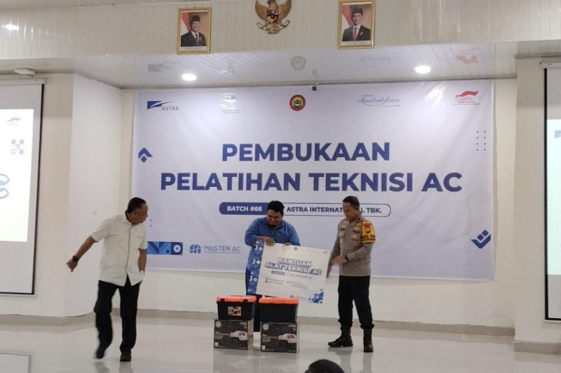 Puluhan Mantan Napiter di Makassar Dilatih Menjadi Teknisi AC