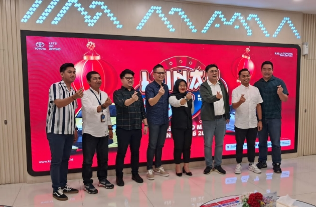 Lunar Fest by Kalla Toyota Siap Digelar di TSM Makassar, Beli Toyota Bisa Triple Untung