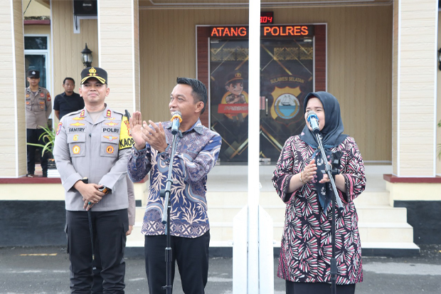 Bupati Terpilih Syahar Apresiasi Polres Sidrap atas Prestasi Tingkat Nasional